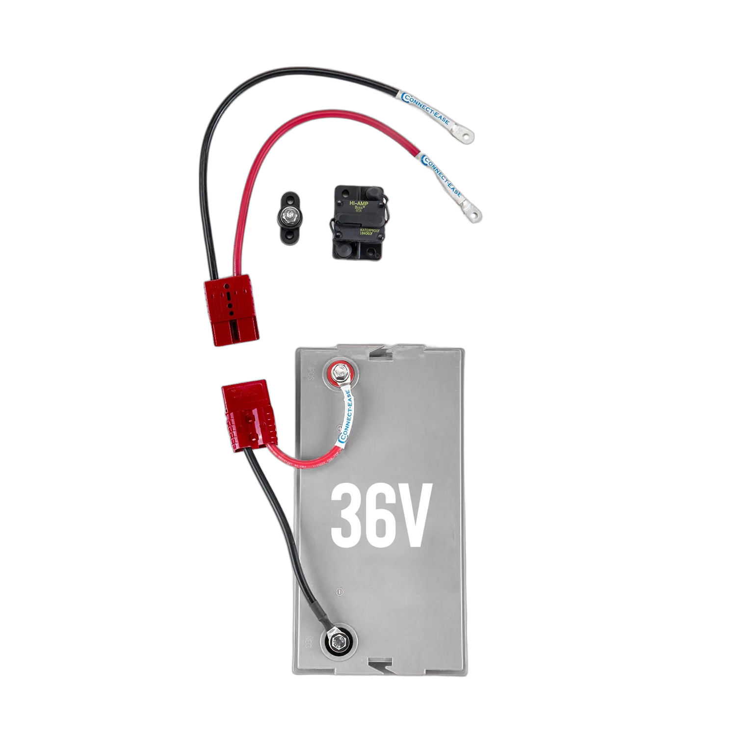 36V Single Case Lithium Battery Connection System